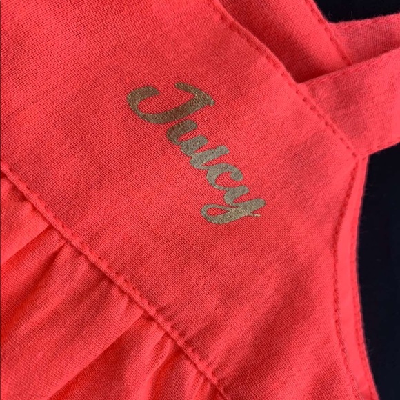 Juicy Couture NWT Girls Summer Cotton Neon Dress - Picture 2 of 8